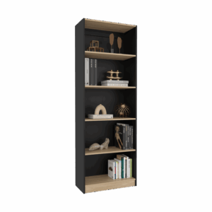 Estante Home E3 5 Espacios 180X628X29 RTA Wengue Fresno