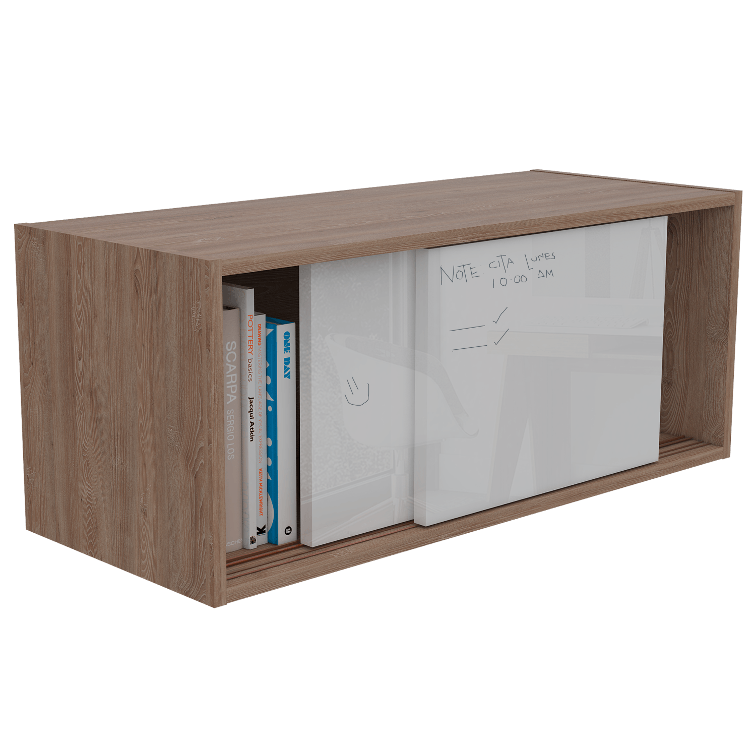 Gabinete Note RTA Miel + Blanco HG - Imagen 1