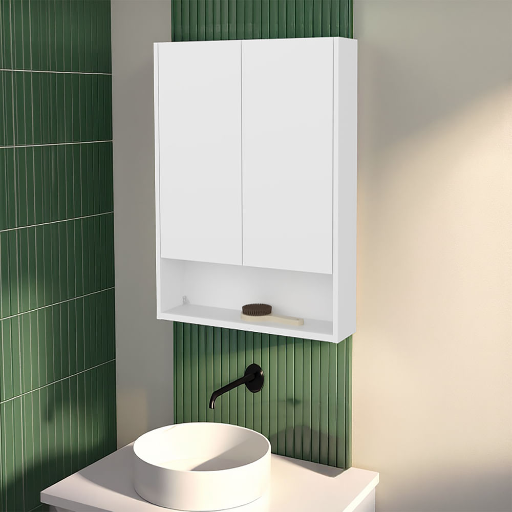 Botiquin Doble Puerta 65X63X14 RTA Blanco ZF - Imagen 3