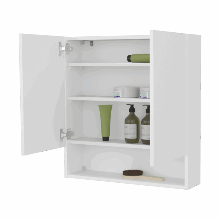 Botiquin Doble Puerta 65X63X14 RTA Blanco ZF