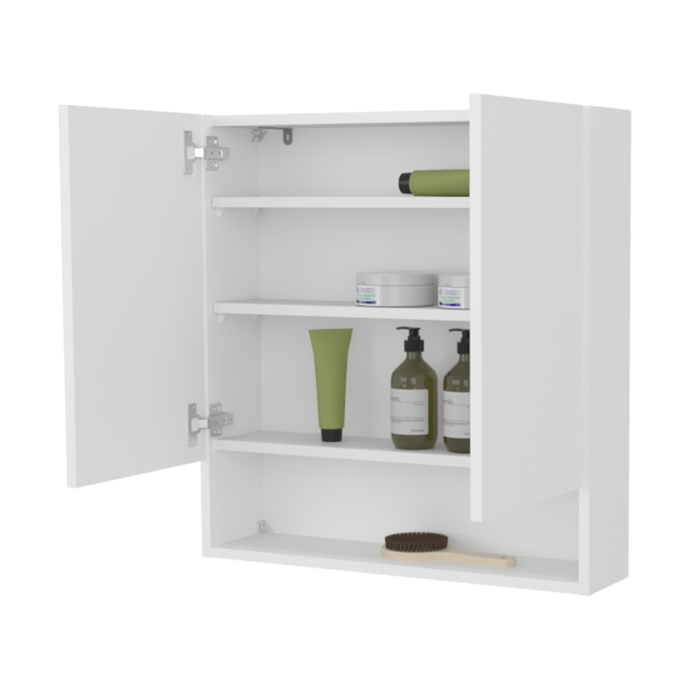 Botiquin Doble Puerta 65X63X14 RTA Blanco ZF - Imagen 1
