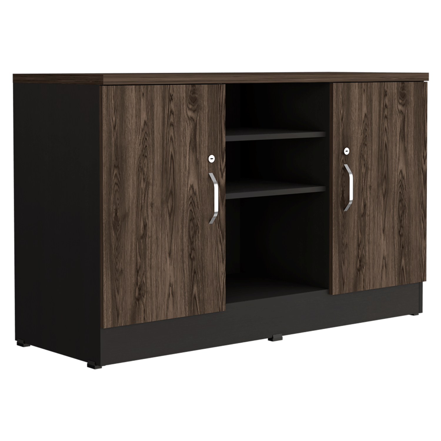 Gabinete home office 2 puertas RTA Milan Wengue - Imagen 5