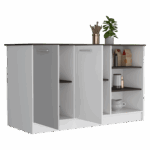 Isla de Cocina 150 RTA Ginger Milan Blanco