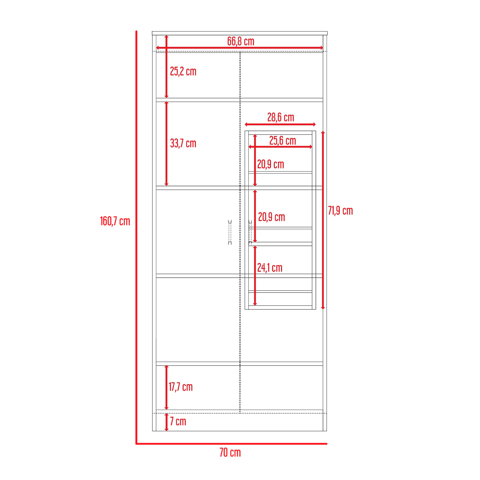 Mueble Alacena Varese RTA Bardolino - Imagen 5