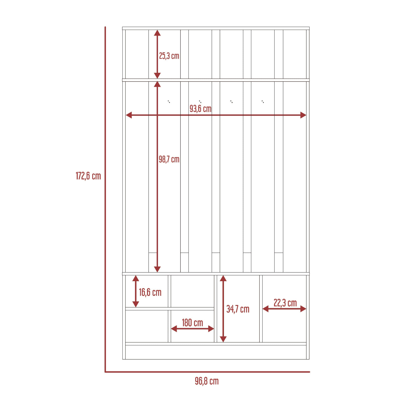 Mueble Recibidor Beijing RTA Milan - Imagen 7