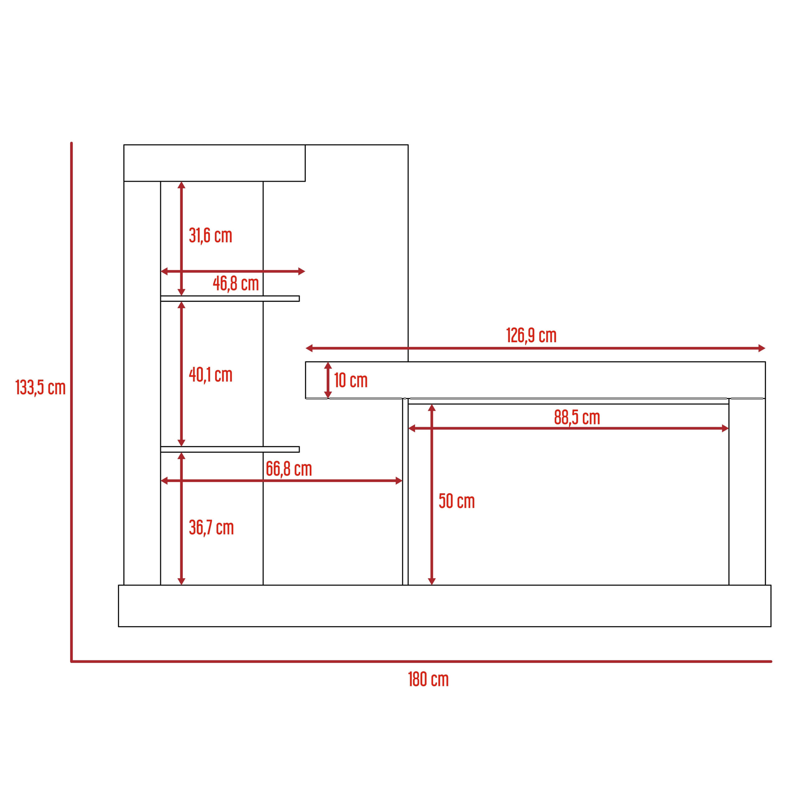 Rack Para TV Minotti Milan - Imagen 6