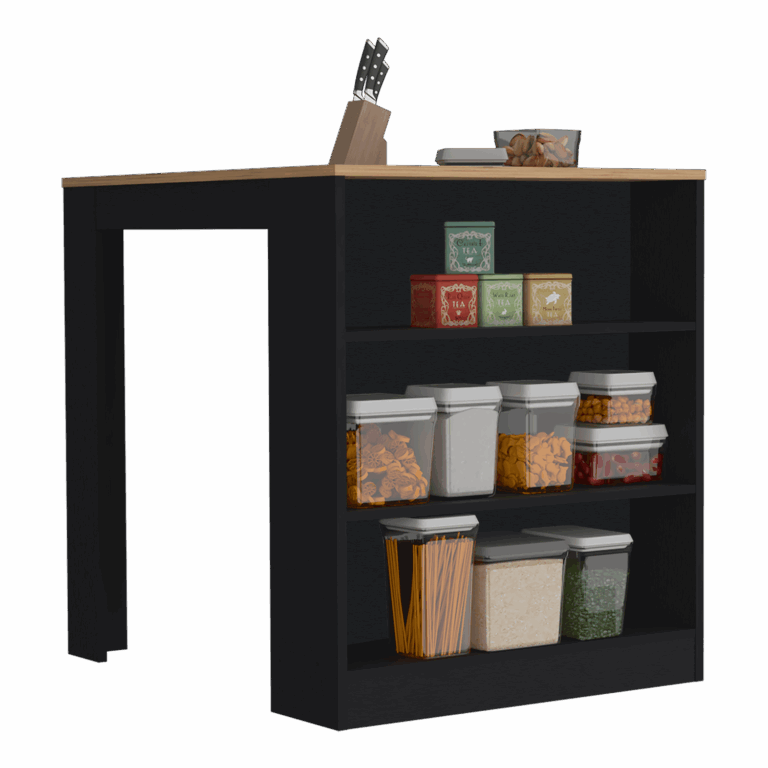Isla de Cocina Tanna RTA Wengue Macadamia