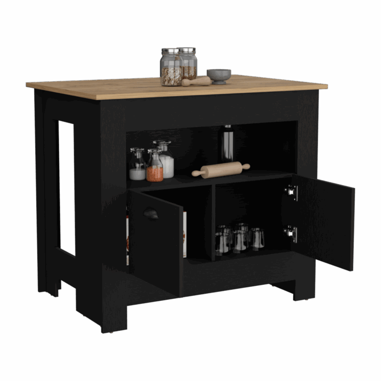 Isla de cocina Arlet 89X103 RTA Wengue Macadamia