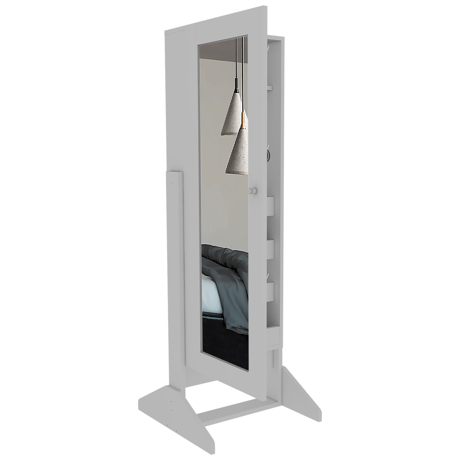 Joyero Prisma 137x48x40 RTA Blanco - Imagen 5