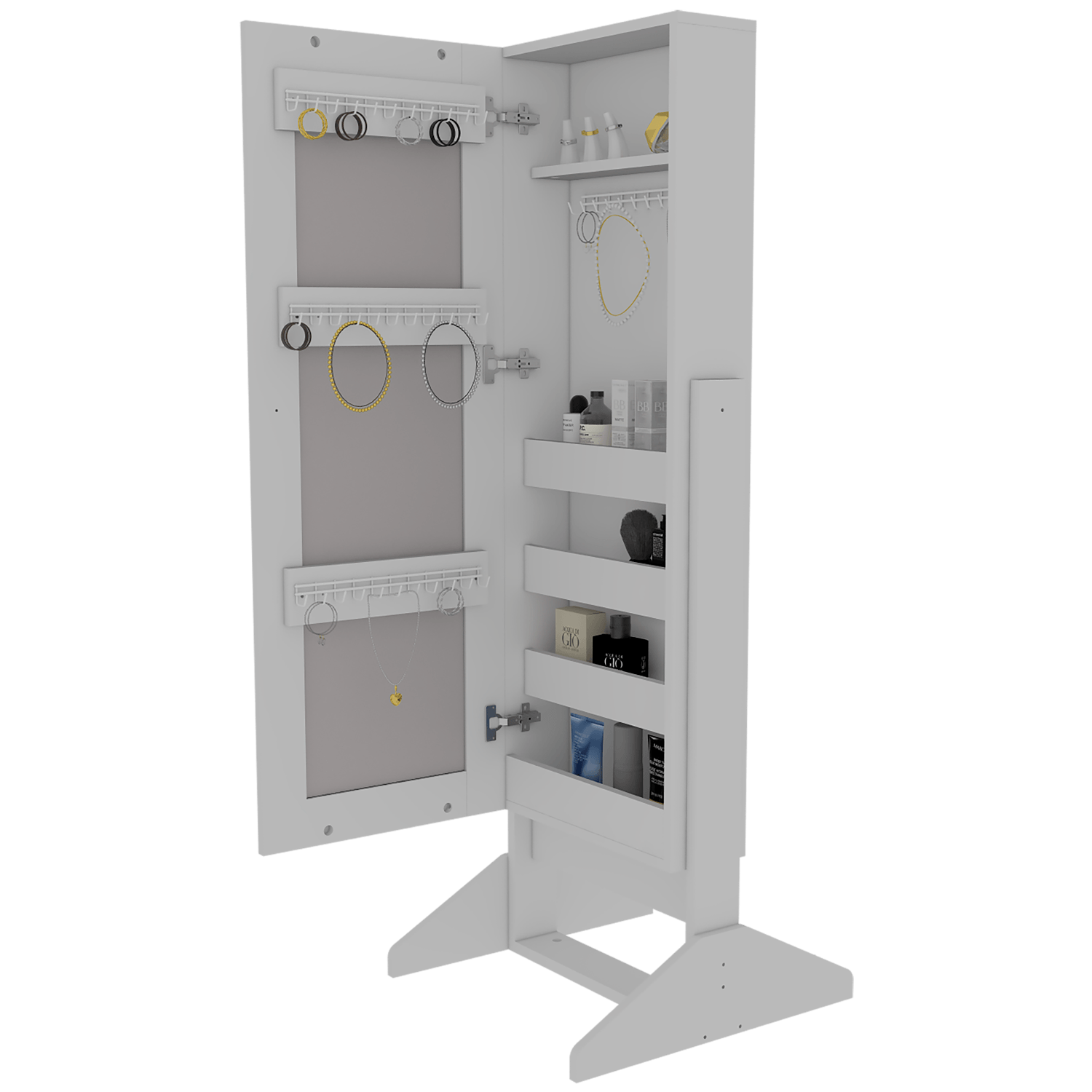 Joyero Prisma 137x48x40 RTA Blanco - Imagen 6