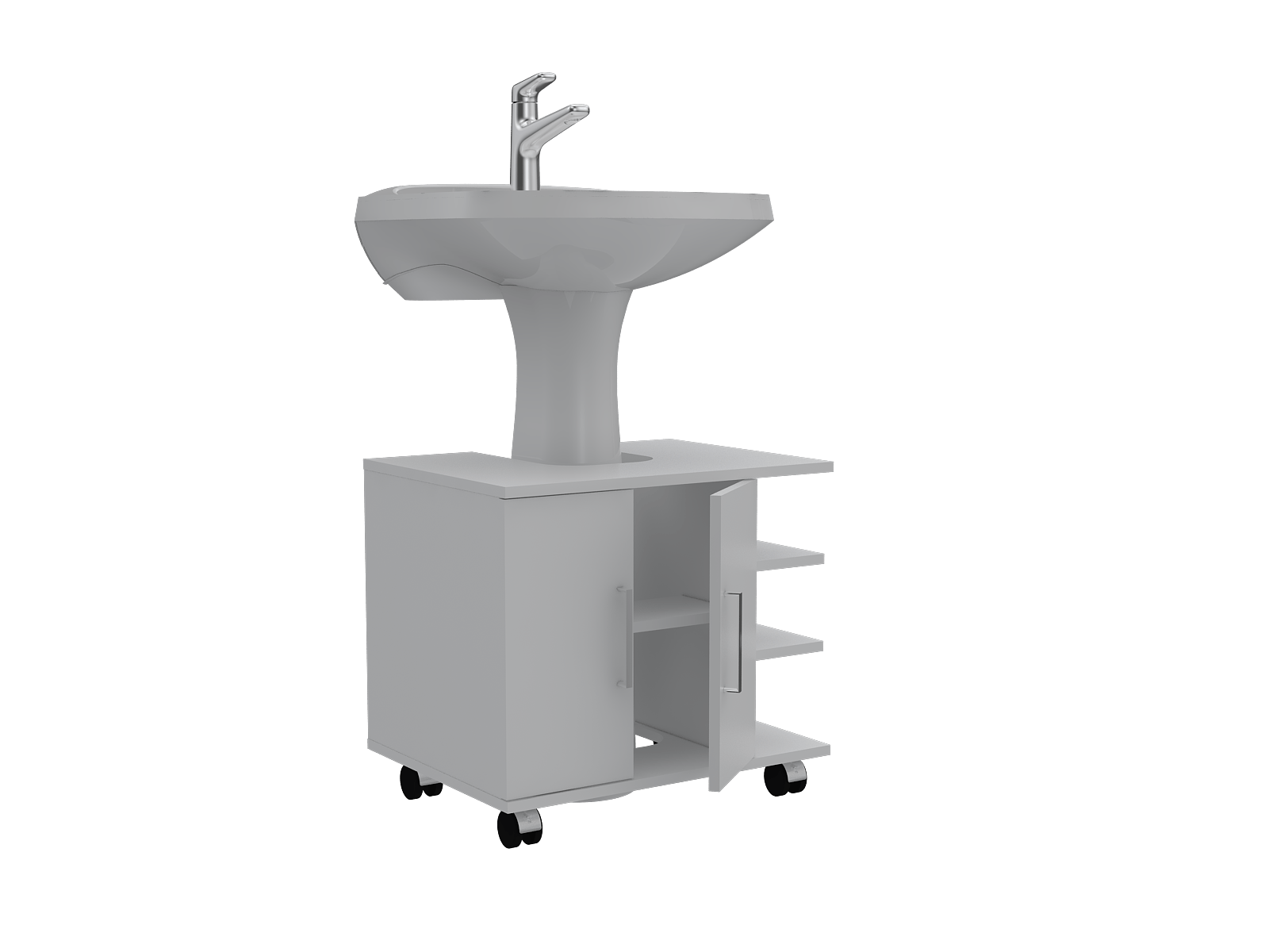 Mueble Elemental para Lavamanos RTA Blanco - Imagen 5
