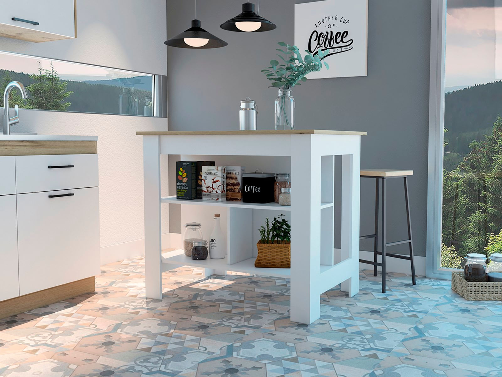 Mesa de Cocina Kitchen RTA Duna + Blanco - Imagen 3