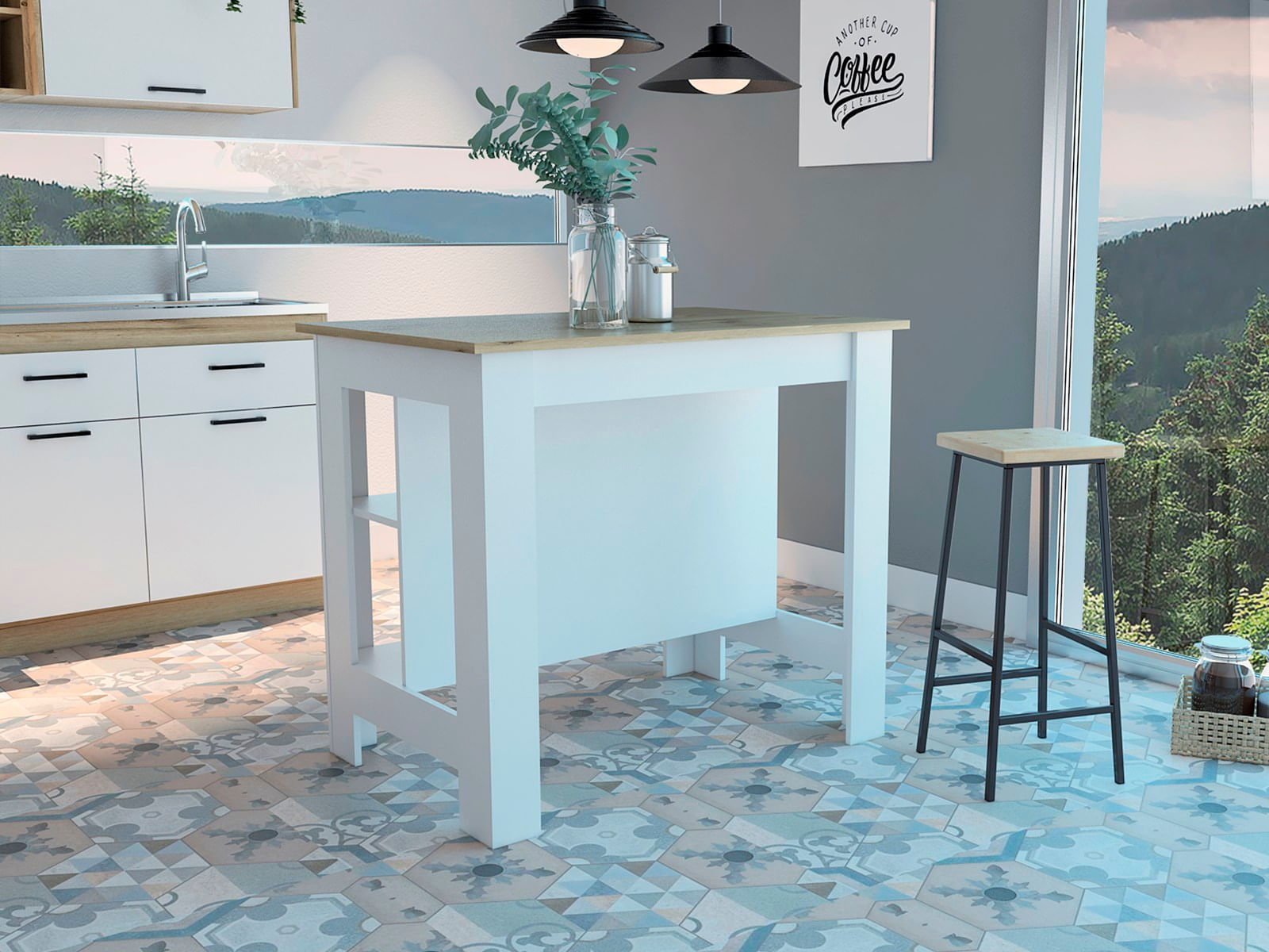 Mesa de Cocina Kitchen RTA Duna + Blanco - Imagen 4