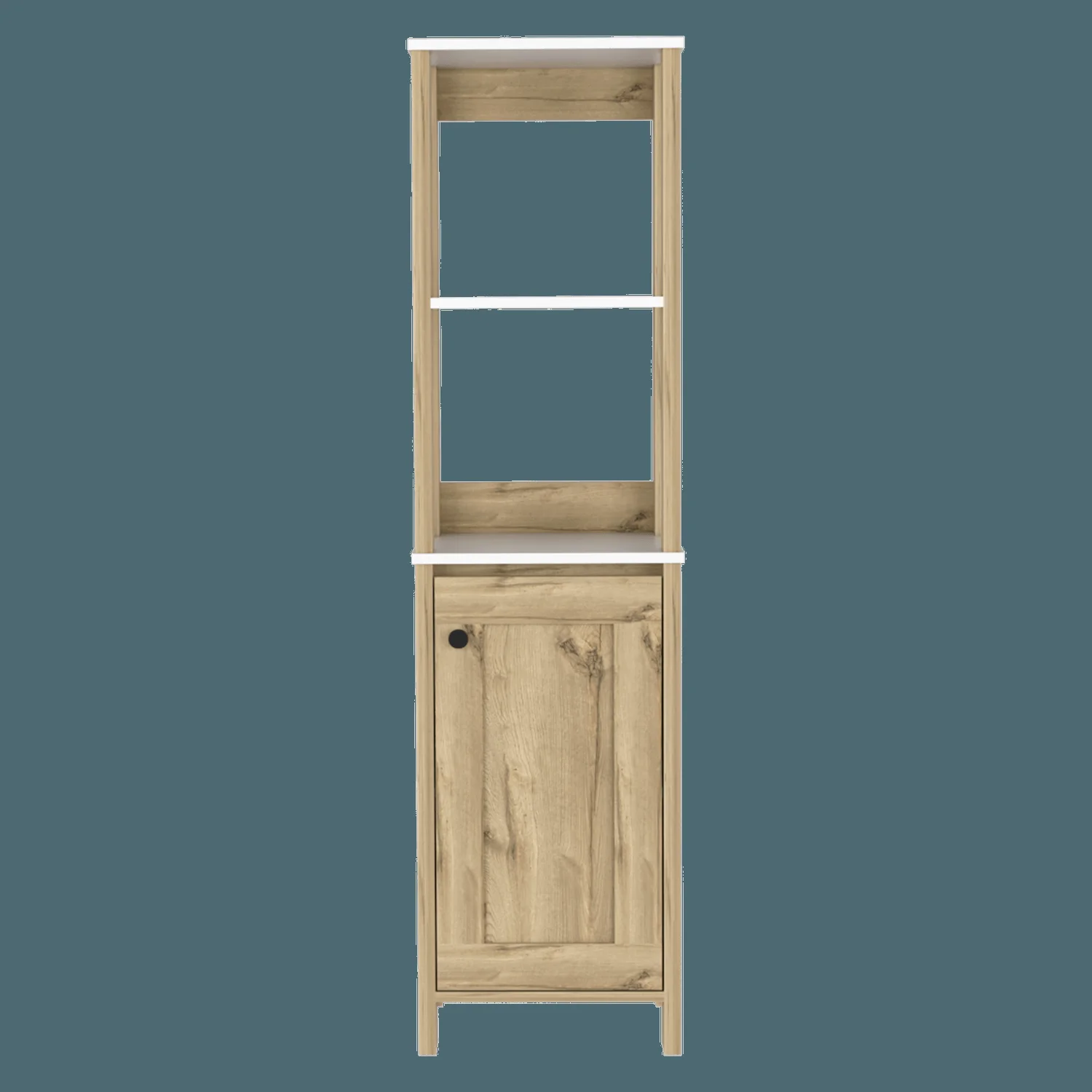 Mueble Optimizador 1 Bath Bi-color 150x40x40 RTA Blanco/Duna - Imagen 5