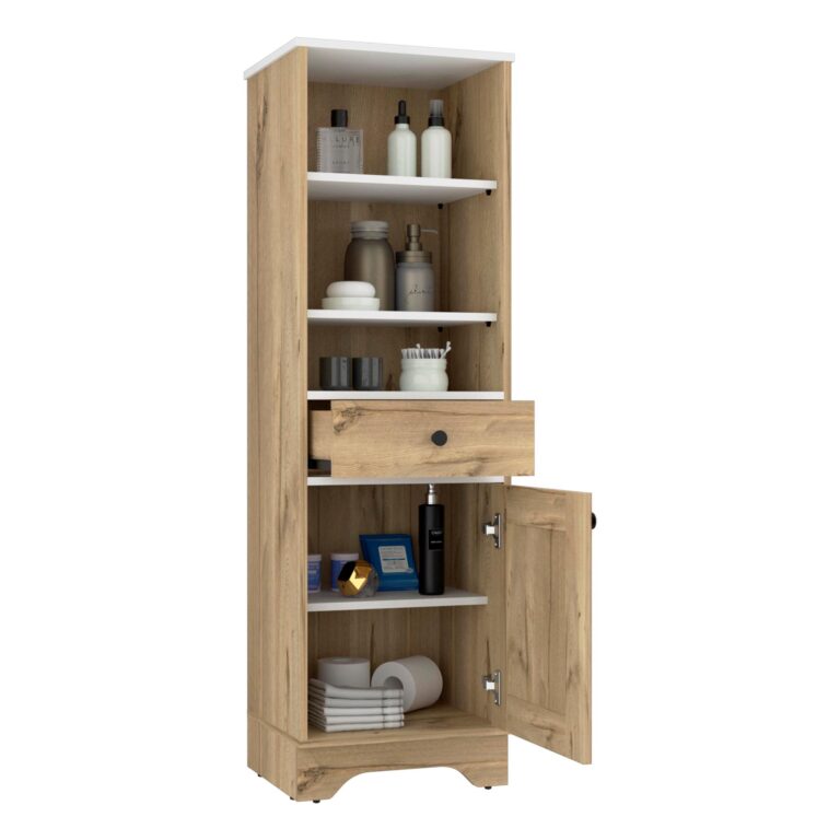 Mueble Optimizador 2 Bath Bi color RTA Duna Blanco