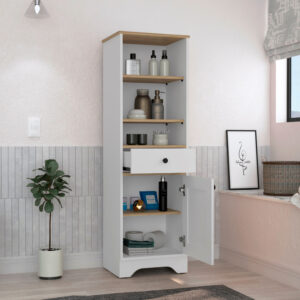 Mueble Organizador de Baño St Cloud RTA Duna + Blanco