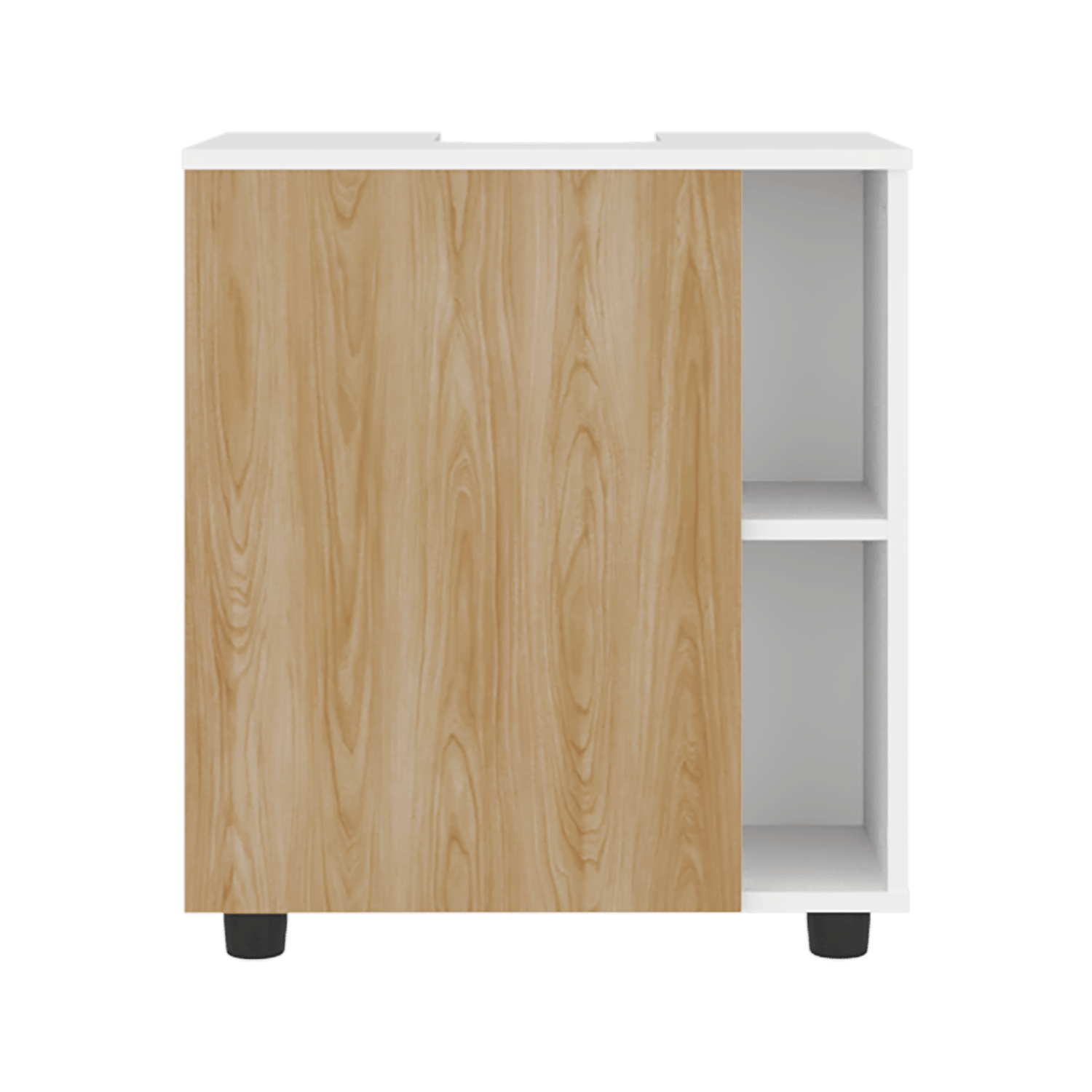 Mueble para Lavamanos Pascuale 62X55X41 RTA Blanco Fresno - Imagen 7