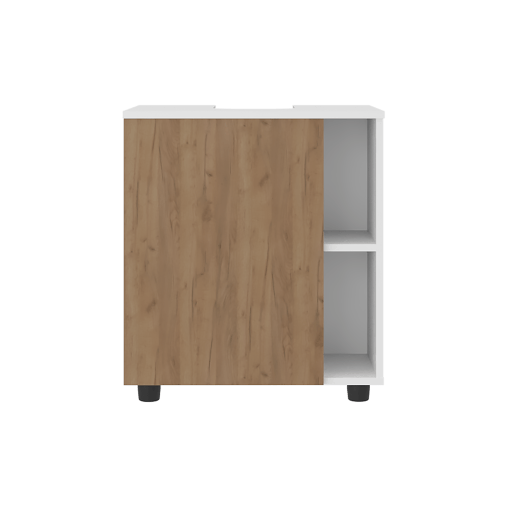 Mueble para Lavamanos Pascuale 62X55X41 RTA Blanco Fresno  ZF - Imagen 6