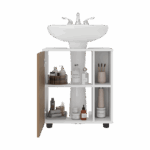 Mueble para Lavamanos Pascuale 62X55X41 RTA Blanco Fresno  ZF