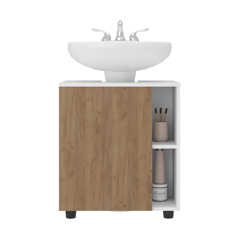 Mueble para Lavamanos Pascuale 62X55X41 RTA Blanco Fresno  ZF - Imagen 4