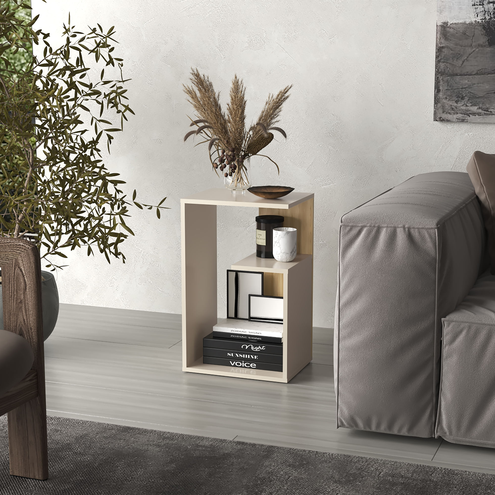 Mesa Auxiliar Adel 63X39X30 RTA Capri Fresno Eu ZF - Imagen 2