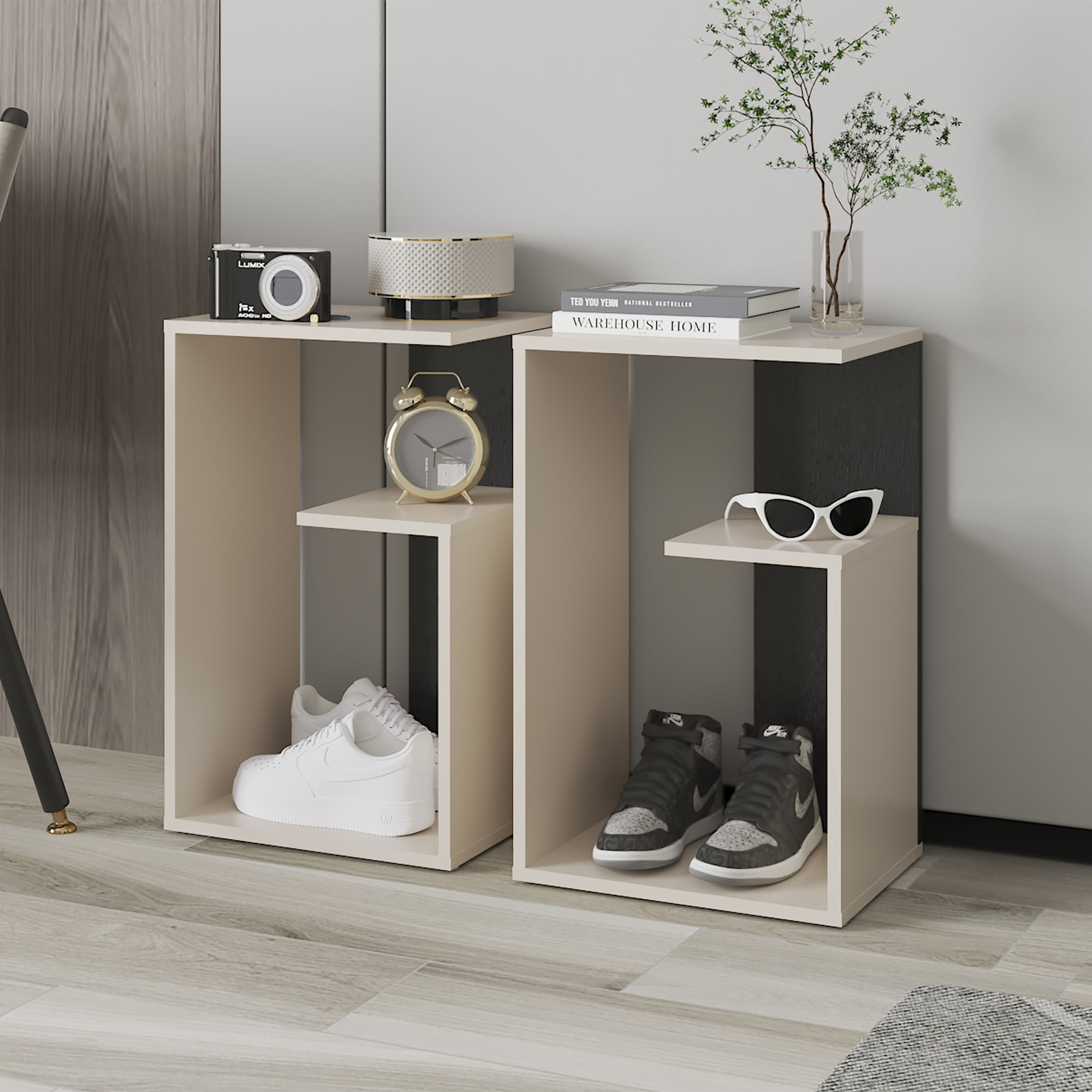 Mesa Auxiliar Adel 63X39X30 RTA Capri Wengue ZF - Imagen 6