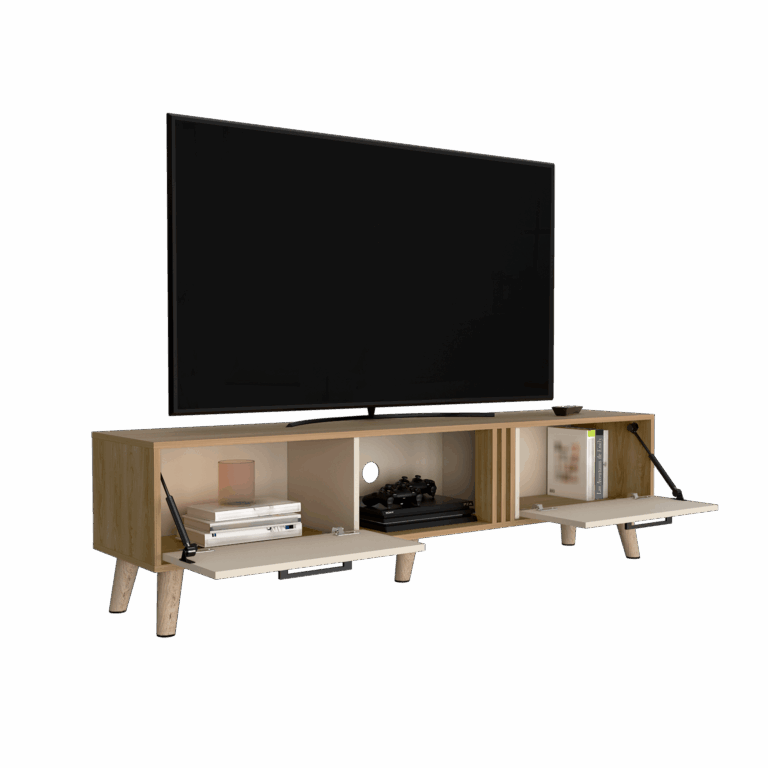 Mueble TV 70'' Vance 43X160 RTA Capri Fresno Europeo