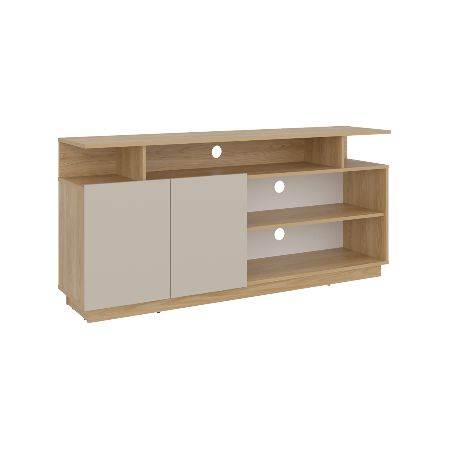 Mesa de TV Hope 65" 70X150X35 RTA Fresno Capri - Imagen 7