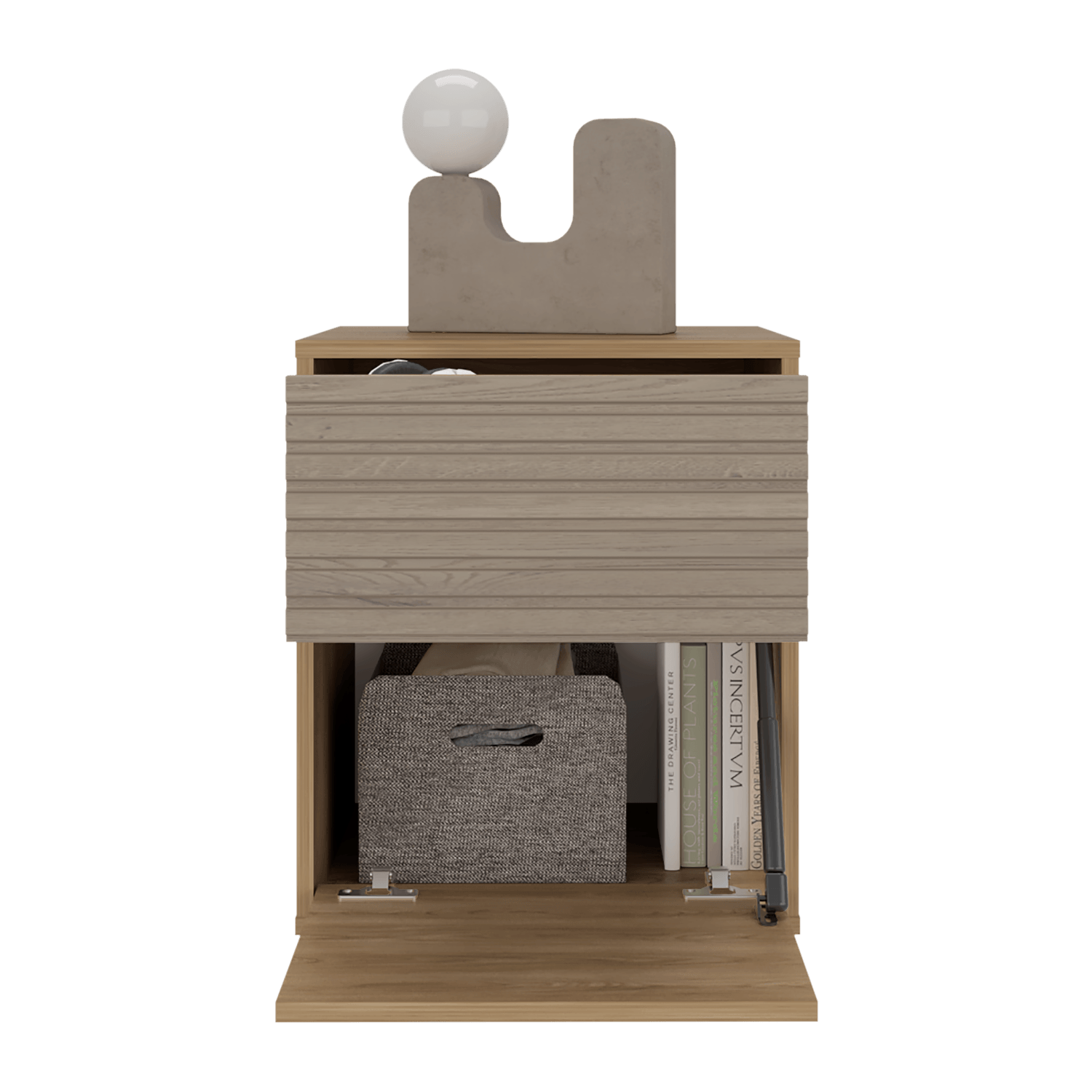 Mesa de Noche Wanda 52X42,6X37 RTA Fresno Roble Natural - Imagen 4