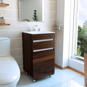 Mueble Aluvia Corona RTA Nogal + Gris