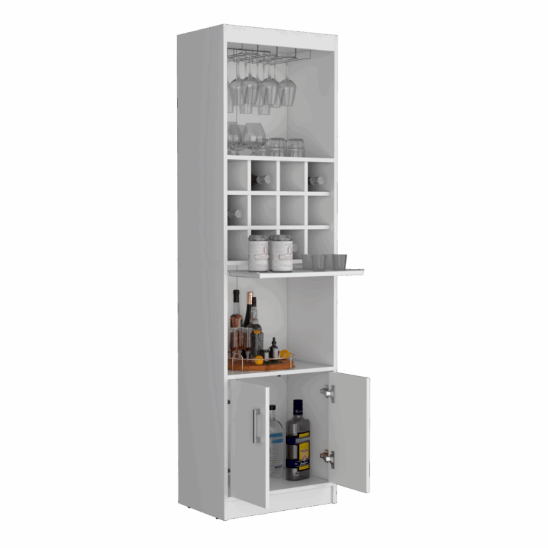 Mueble Bar Kevil 180X51X34 RTA Blanco ZF
