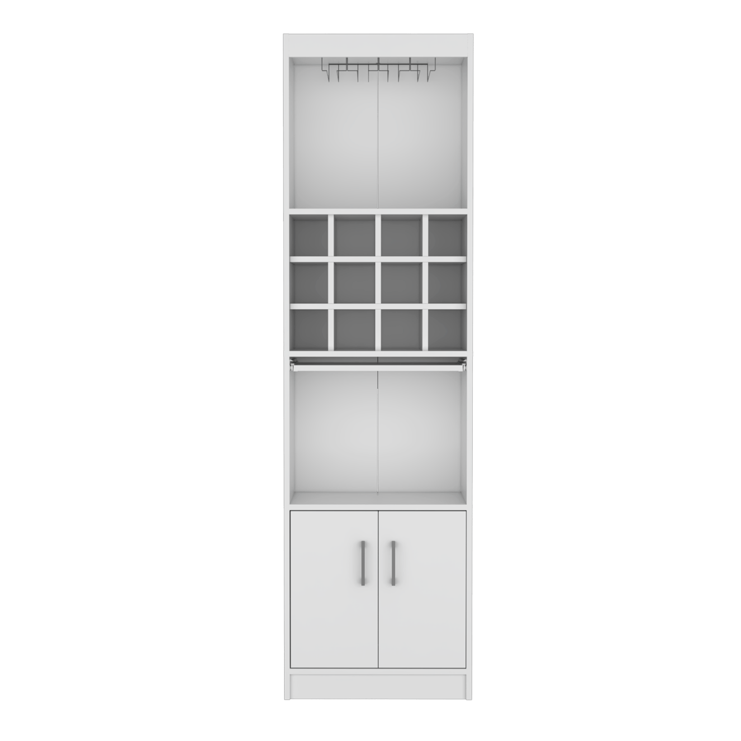 Mueble Bar Kevil 180X51X34 RTA Blanco ZF - Imagen 4