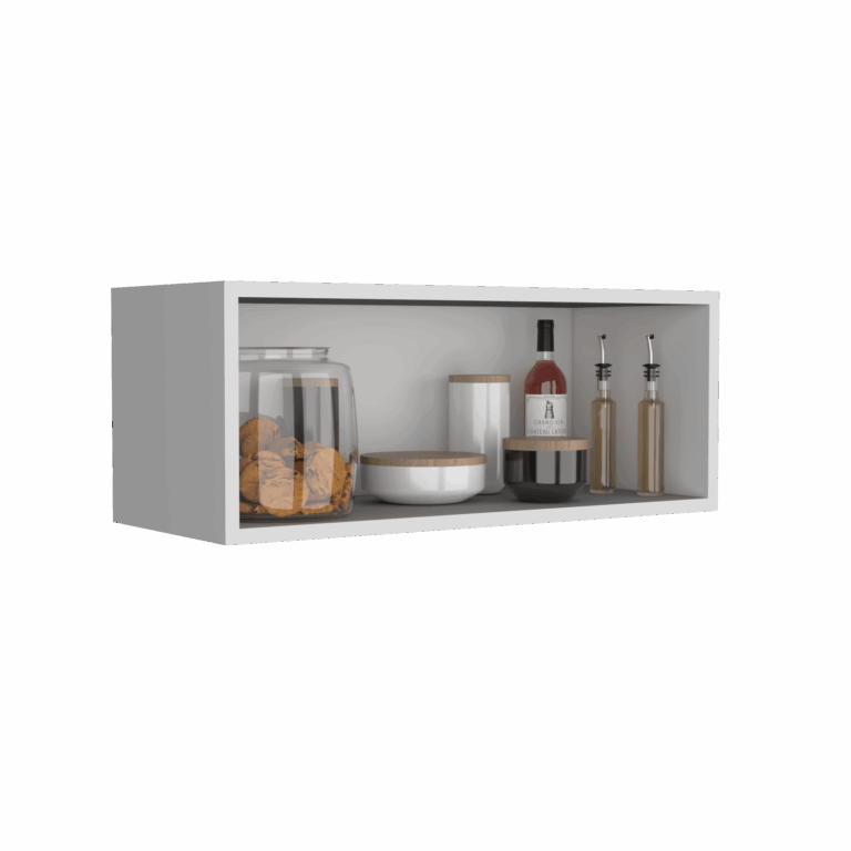 Gabinete Sencillo Pared 30X76X30 RTA Blanco ZF