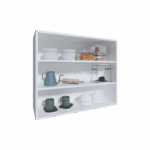 Gabinete de Pared 76X91X30 RTA Blanco ZF