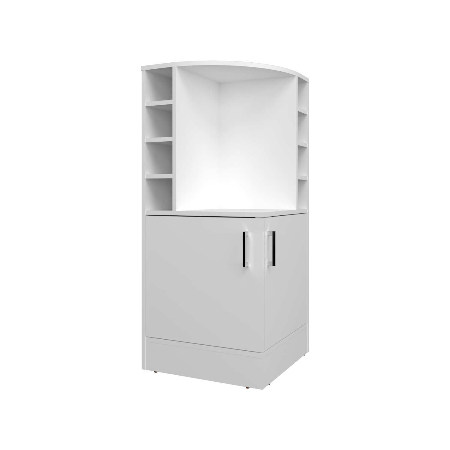 Bar Bajo Esquinero Jakes 108X46X46 RTA Blanco ZF - Imagen 5