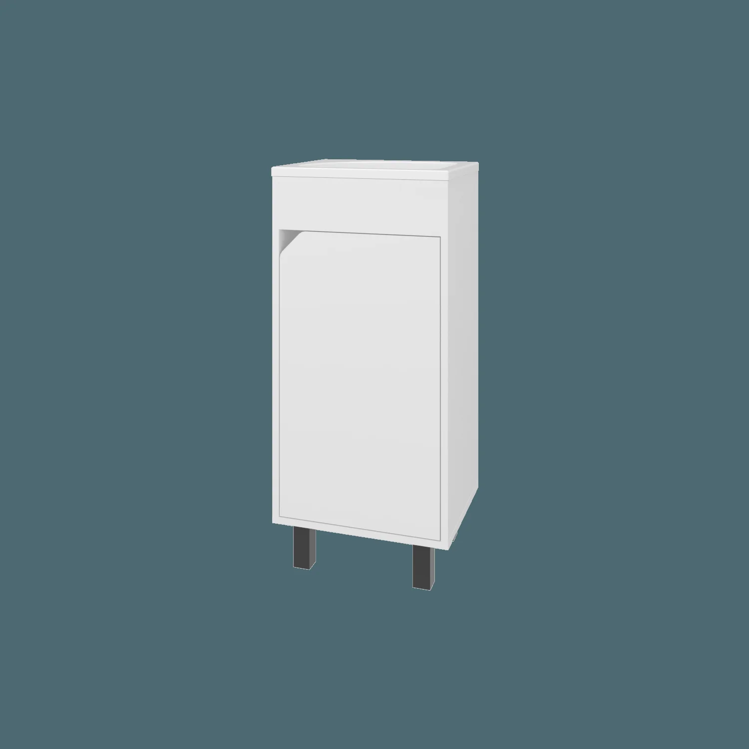 Mueble de Baño a piso Bethel 40 86x39,6x34,5 RTA BLANCO ZF - Imagen 4