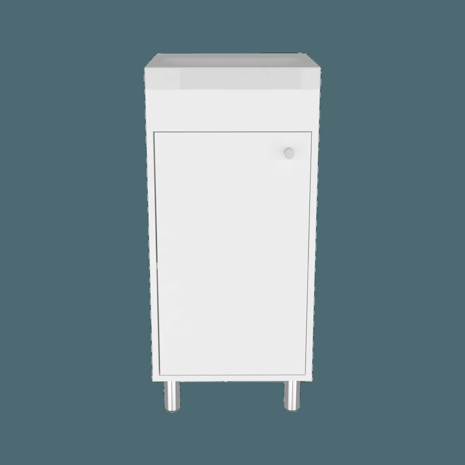 Mueble de Baño Rivera  84x40x32 RTA Blanco Mqz ZF - Imagen 5