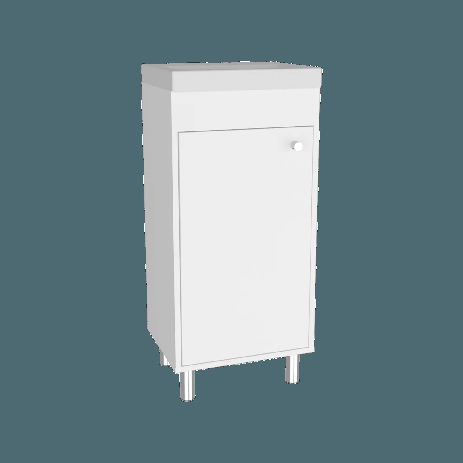 Mueble de Baño Rivera  84x40x32 RTA Blanco Mqz ZF - Imagen 6