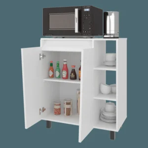 Mueble Microondas Cesena 92X80X41 RTA Blanco ZF