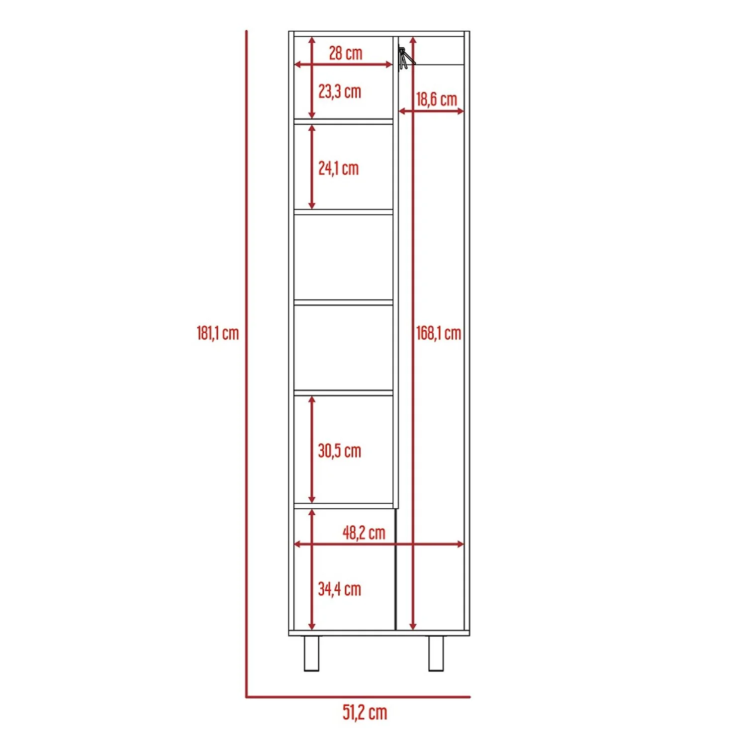 Mueble De Aseo Nala Blanco - Imagen 4