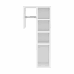 Gabinete para Papel Higienico Toilet 70X31X17 RTA Blanco ZF