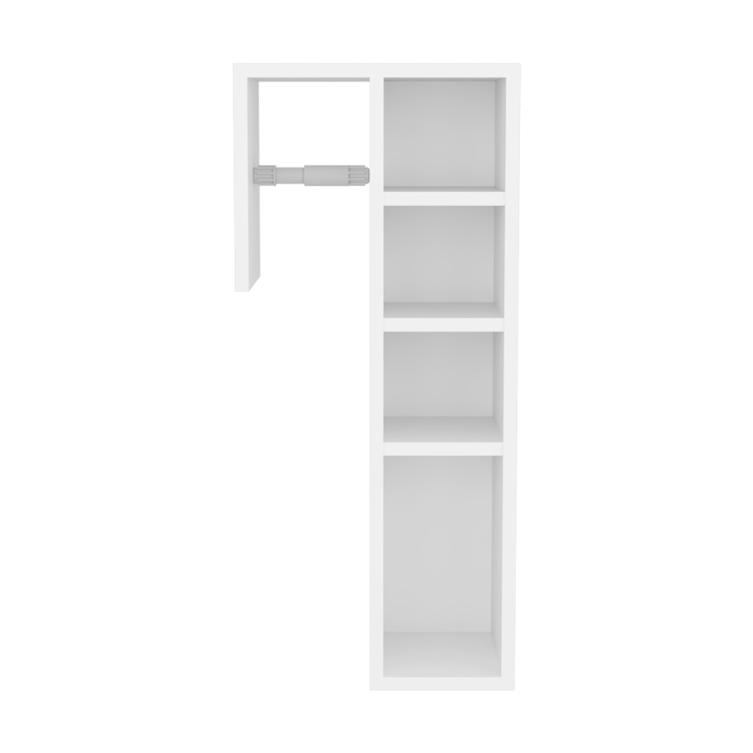 Gabinete para Papel Higienico Toilet 70X31X17 RTA Blanco ZF - Imagen 1