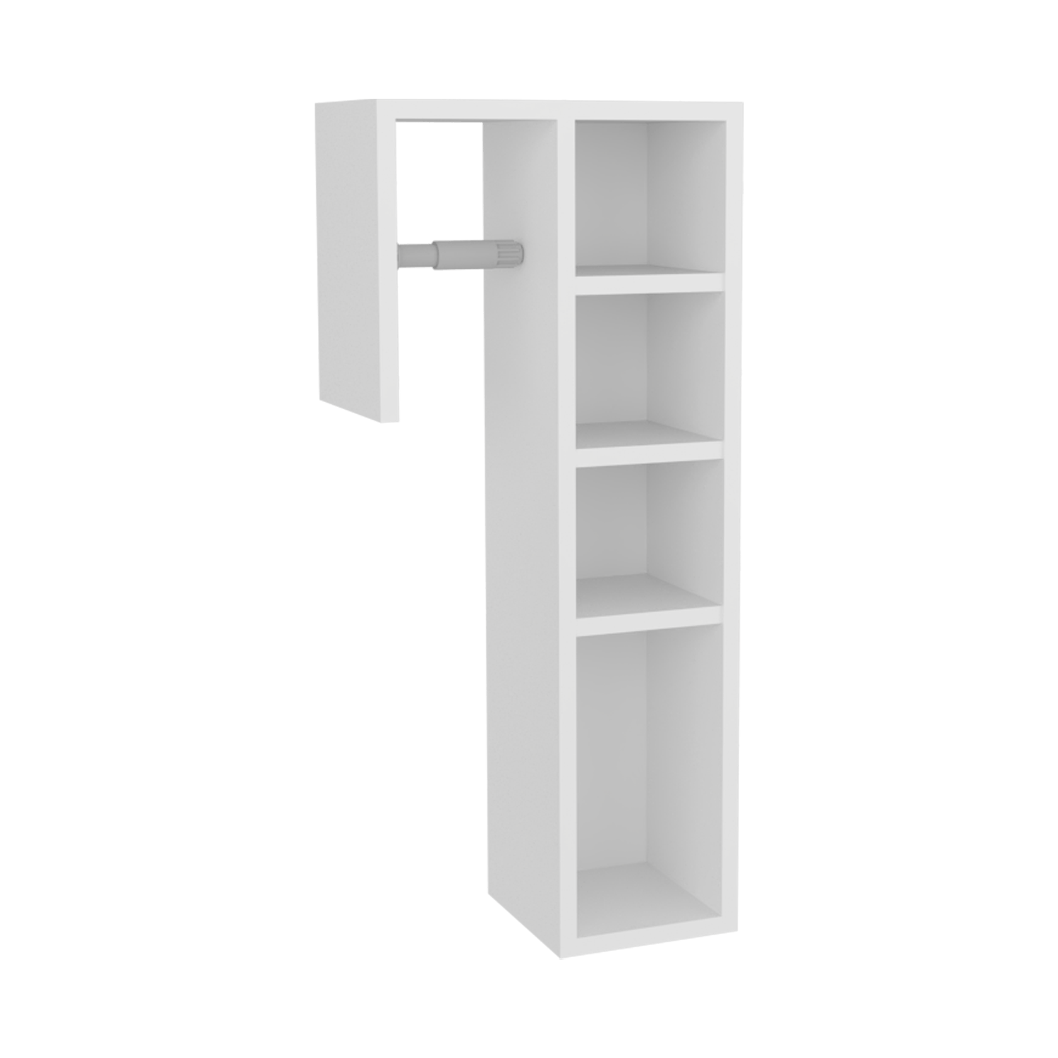 Gabinete para Papel Higienico Toilet 70X31X17 RTA Blanco ZF - Imagen 5