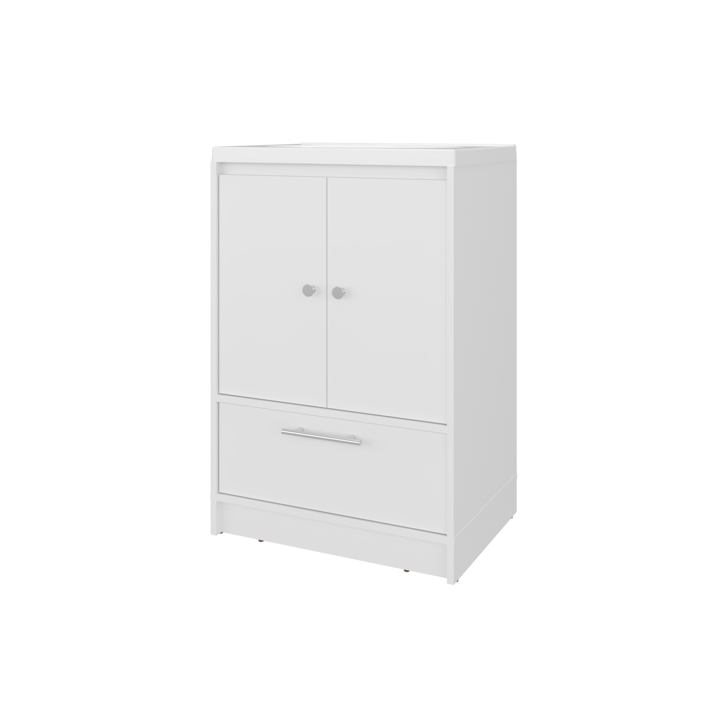 Mueble para Lavamanos Madison 60 a Piso 89X60X45 RTA Blanco Mqz ZF - Imagen 5
