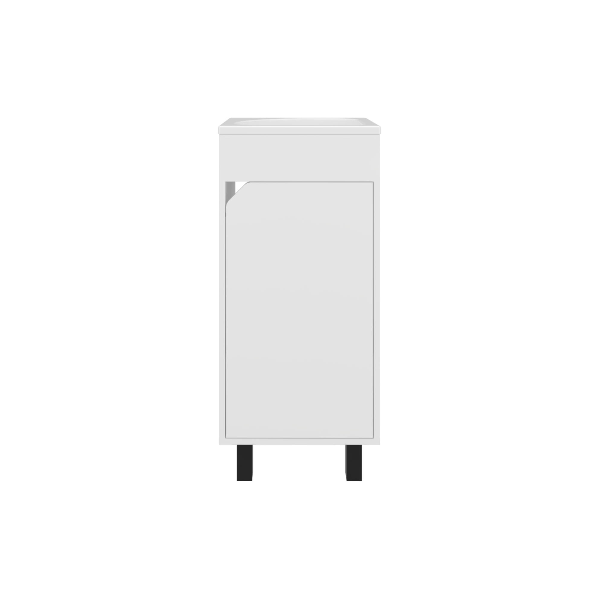 Mueble Lavamanos Bethel 86X40X32 RTA Blanco ZF - Imagen 5