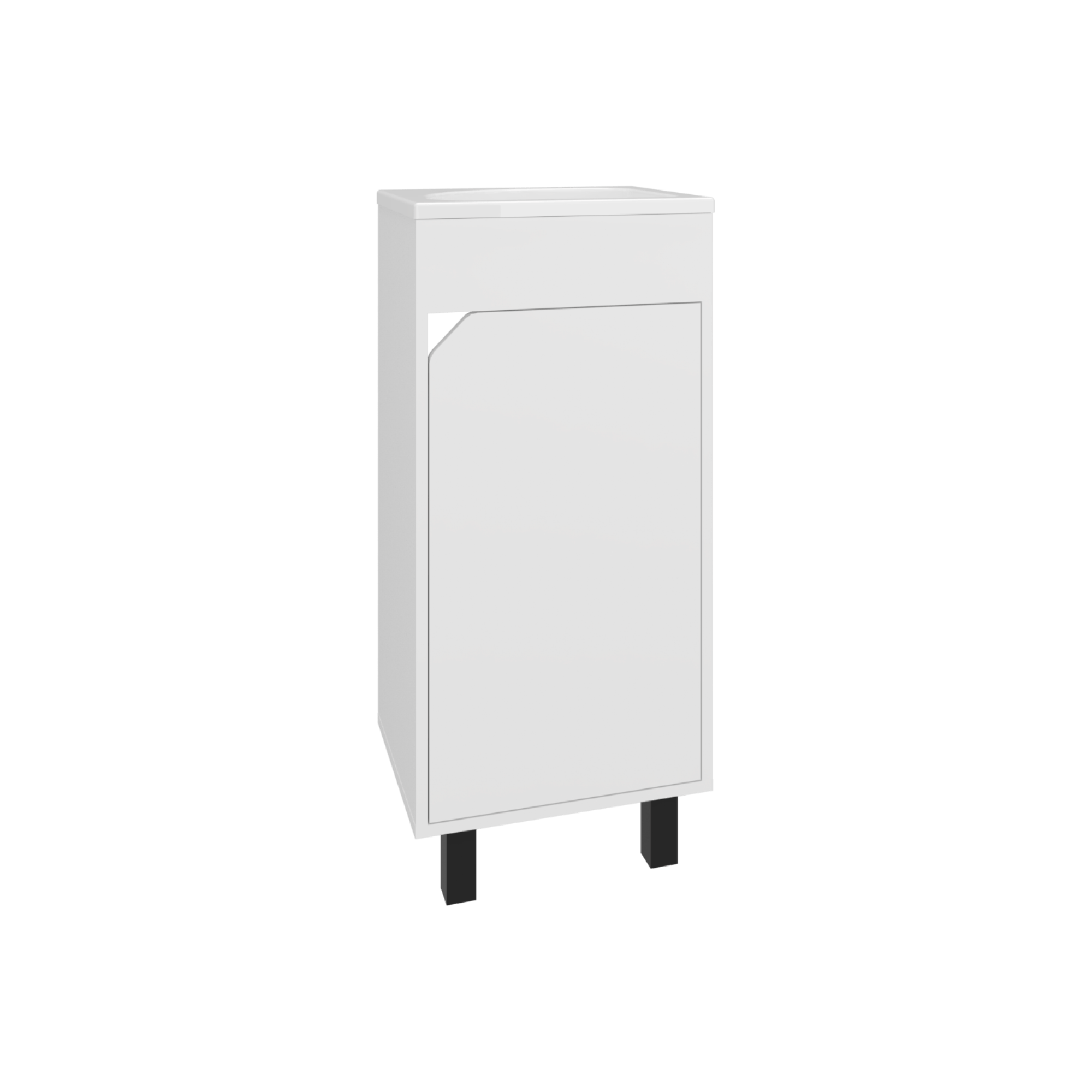 Mueble Lavamanos Bethel 86X40X32 RTA Blanco ZF - Imagen 6