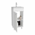Mueble Lavamanos Rivera 84X40X32 RTA Blanco ZF