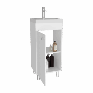 Mueble Lavamanos Rivera 84X40X32 RTA Blanco ZF