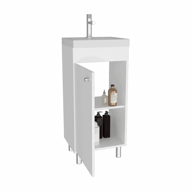 Mueble Lavamanos Rivera 84X40X32 RTA Blanco ZF