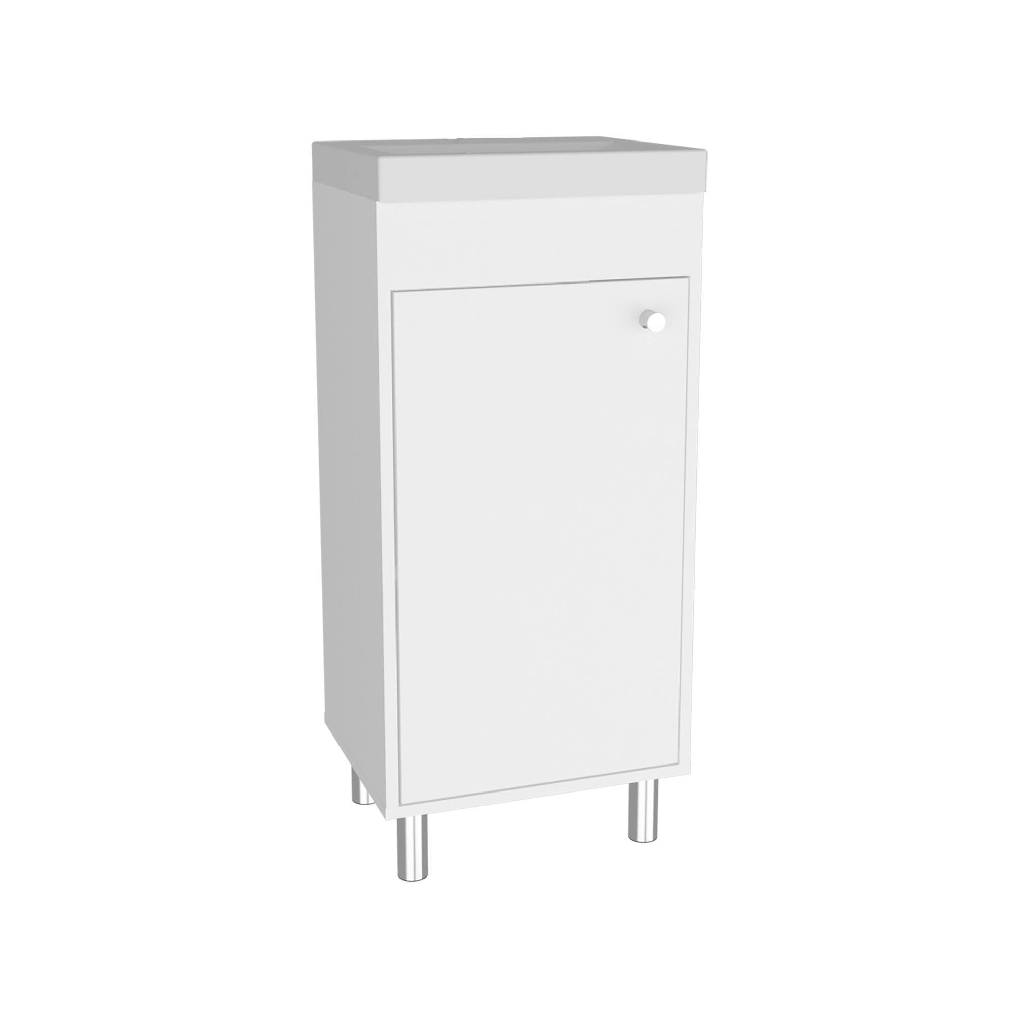 Mueble Lavamanos Rivera 84X40X32 RTA Blanco ZF - Imagen 4